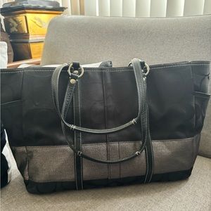 Coach Canvas tote bag